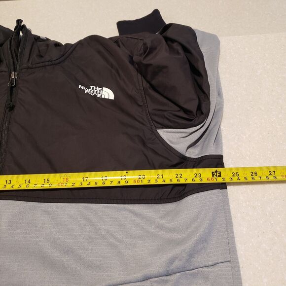 The North FaceWindwall Men's Hooded Jacket - Black/Gray - Size XL - Picture 6 of 7